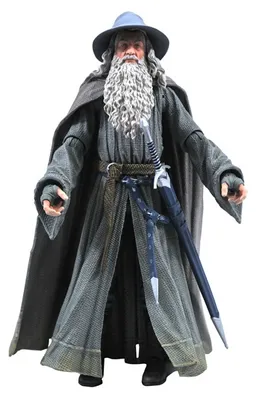 The Lord of The Rings Deluxe Series 4 Gandalf Action Figure 
