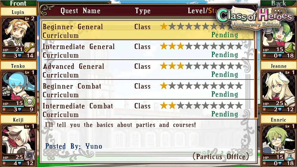 Class of Heroes 1 & 2 Complete Edition