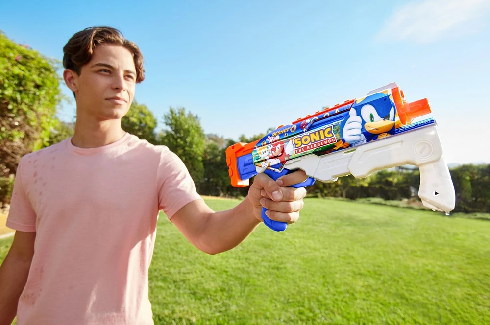X-Shot Skins Sonic the Hedgehog Hyperload Water Blaster 
