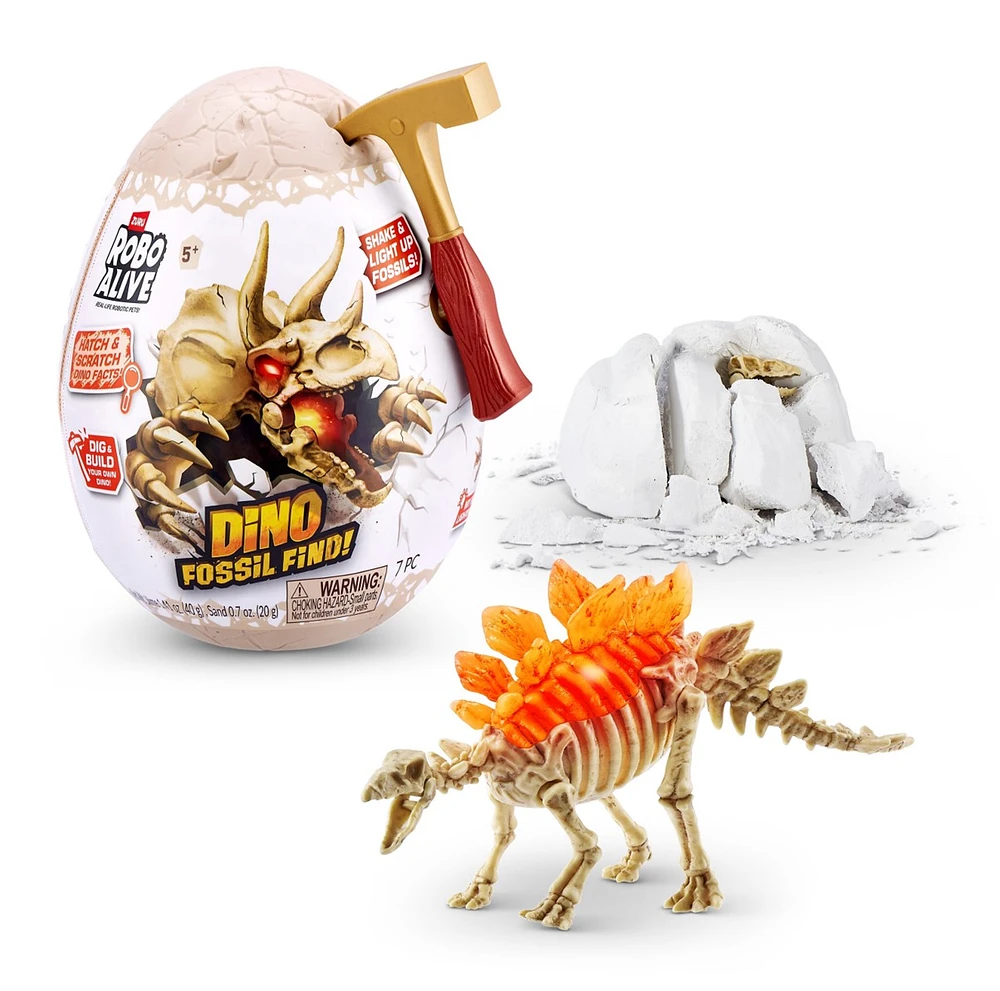 Robo Alive Mini Dino Fossil Find - One variation chosen at random