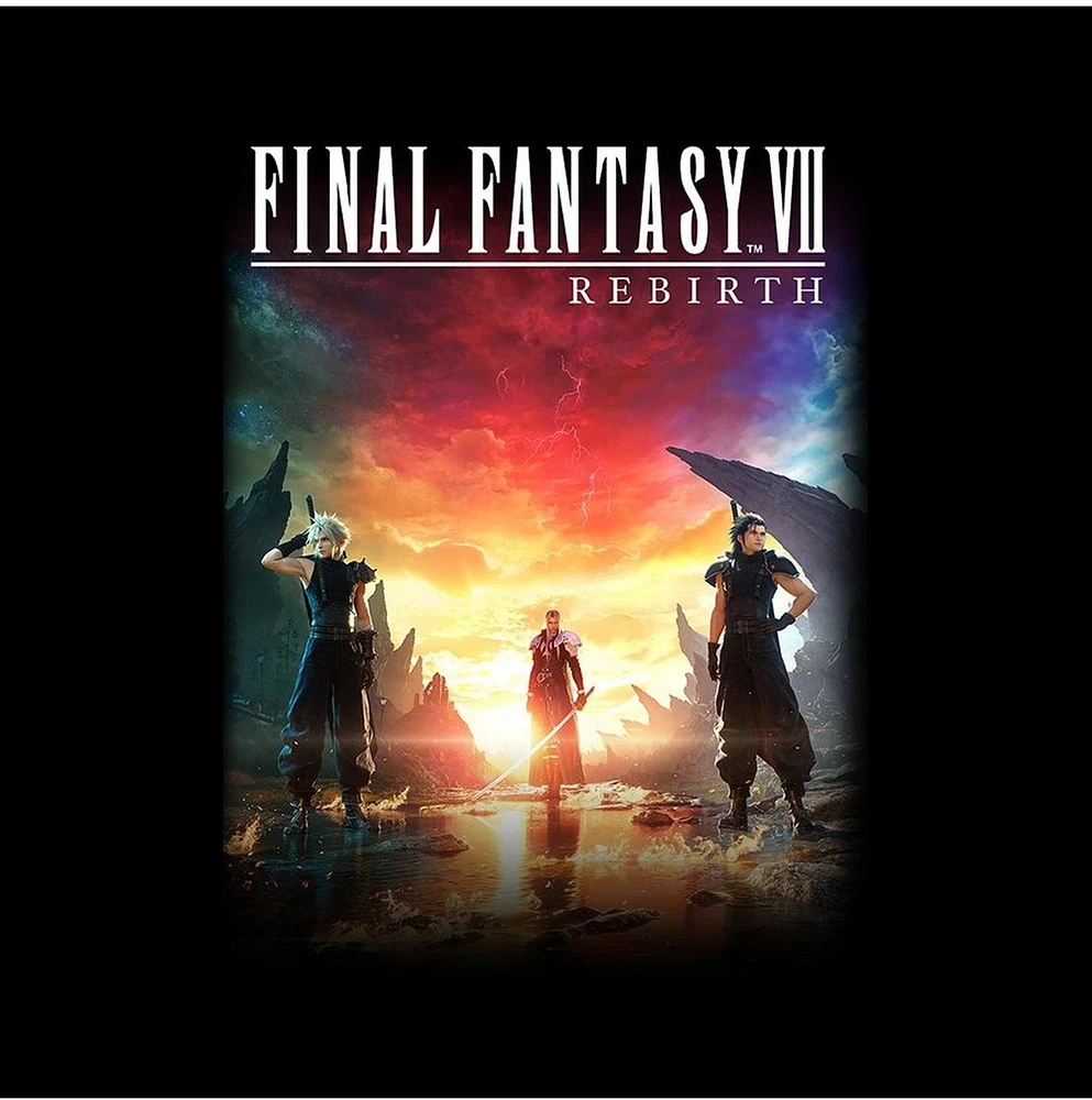 Final Fantasy VII Rebirth Key Art T-Shirt - TTG - Exclusivité GameStop!