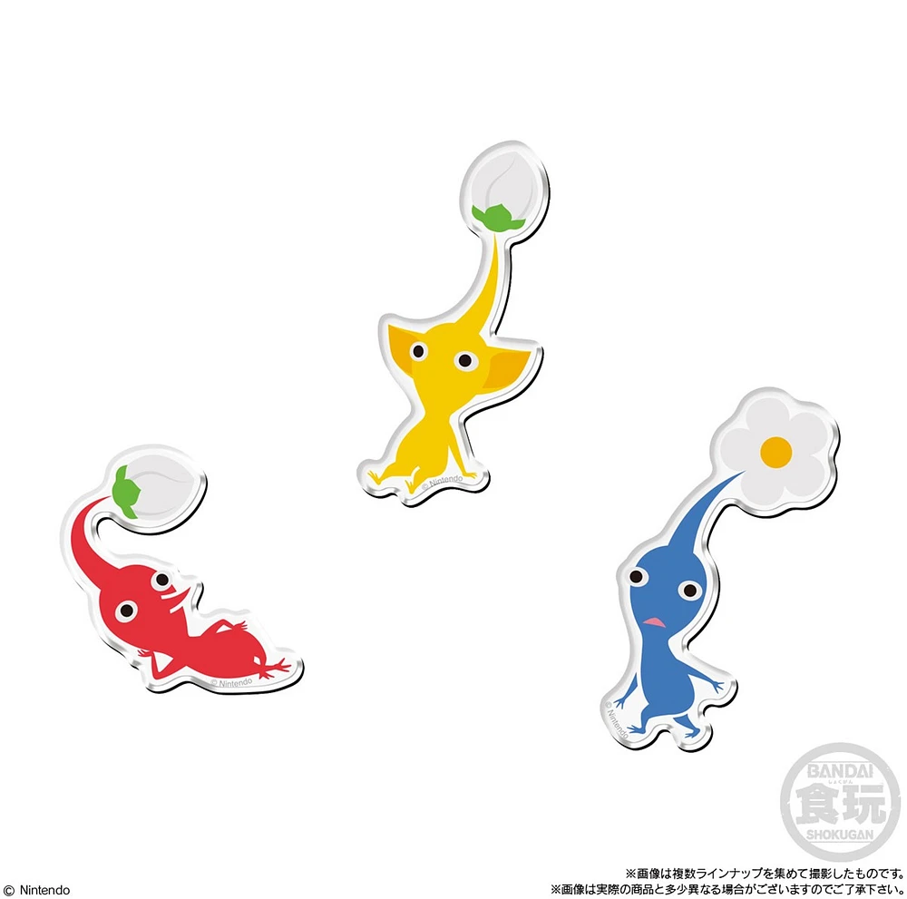 Bandai Shokugan Pikmin Character Magnets - Une variation choisie au hasard