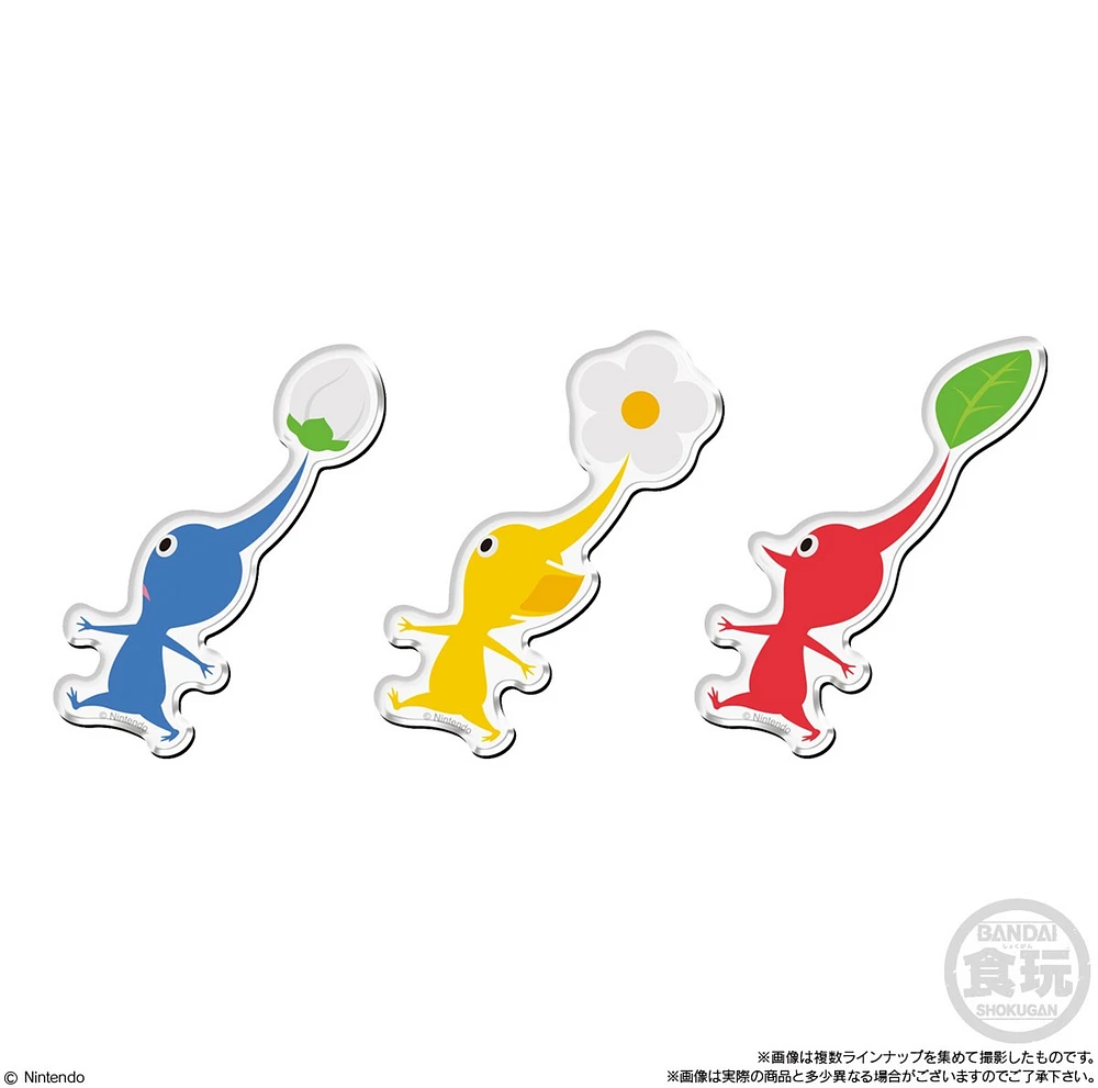 Bandai Shokugan Pikmin Character Magnets - Une variation choisie au hasard