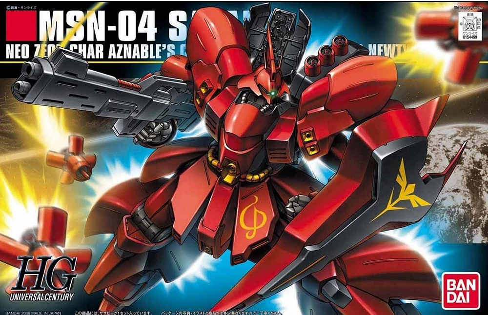 Gundam Char's Counterattack MSN-04 Sazabi - 1/144 - HG Universal Century 