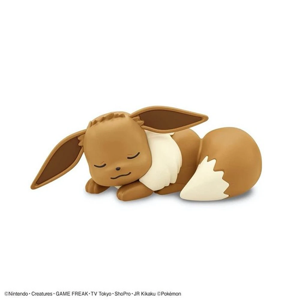 Pokémon Eevee Model Kit (Sleeping Pose) by Bandai