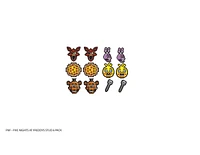 Five Nights at Freddy's Earring Set 6 pairs 