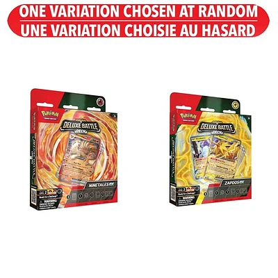 Pokémon Trading Card Game: Deluxe battle Decks Ninetales/Zapdos (francais) – Une variation choisie au hasard