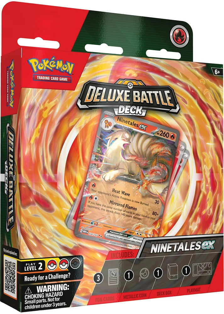 Pokémon Trading Card Game: Deluxe battle Decks Ninetales/Zapdos (French) – One Variation Chosen at Random