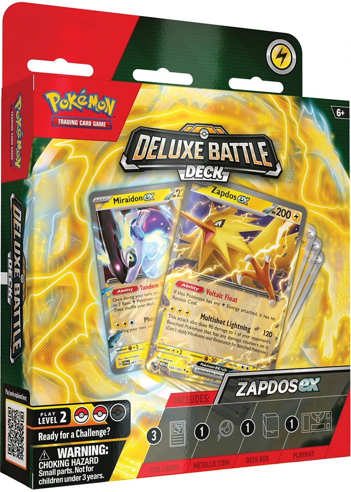Pokémon Trading Card Game: Deluxe battle Decks Ninetales/Zapdos (French) – One Variation Chosen at Random