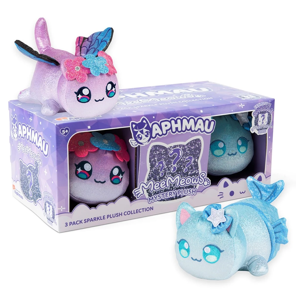 Aphmau MeeMeow 6" Peluche Collection Sparkle – Une variation choisie au hasard