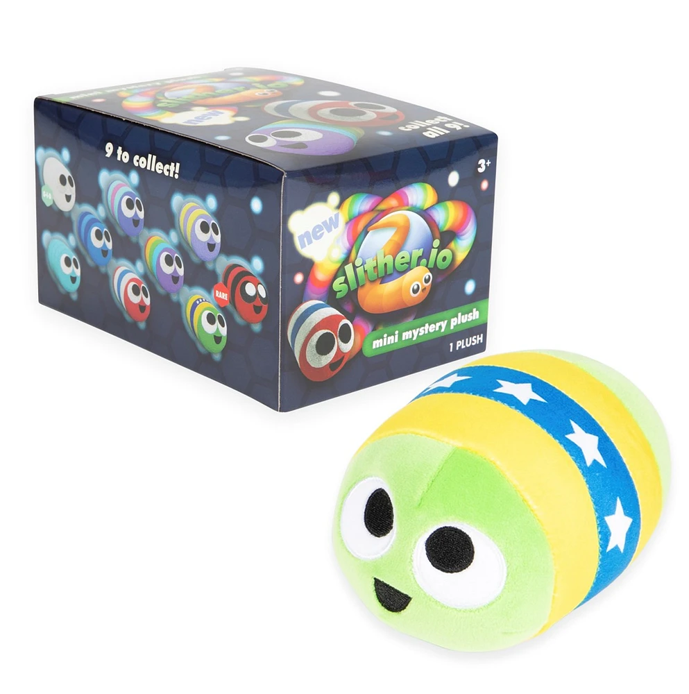 Slither.io Mini Mystery Plush – Une variation choisie au hasard