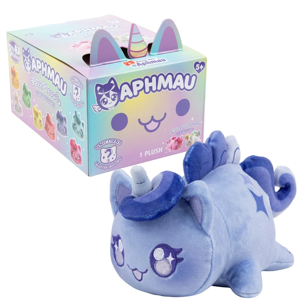Aphmau 6” MeeMeow Mystery Plush  - Unicorn Collection – One Variation Chosen at Random