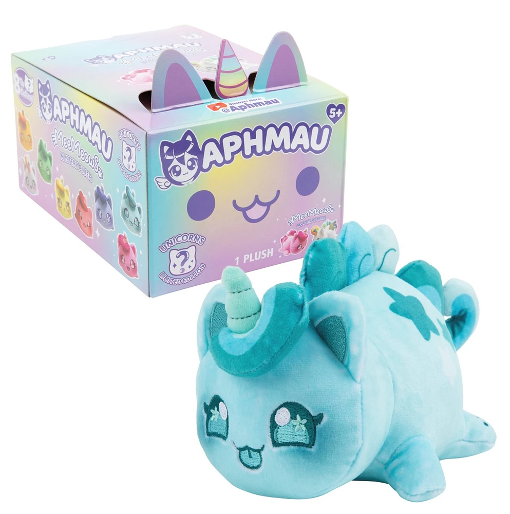 Aphmau 6” MeeMeow Mystery Plush  - Unicorn Collection – One Variation Chosen at Random