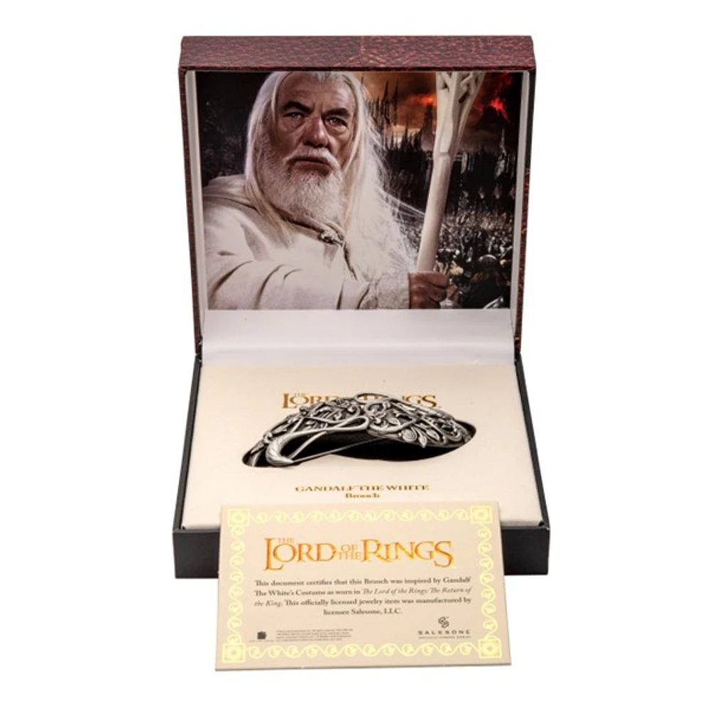 Lord of the Rings: Gandalf The White Brooch 