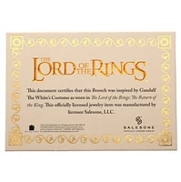 Lord of the Rings: Gandalf The White Brooch 
