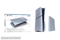 Façades pour console PlayStation 5 (groupe de modèles – mince) –  Argent sterling 