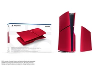 Façades pour console PlayStation 5 (groupe de modèles – mince) –  Rouge volcanique   