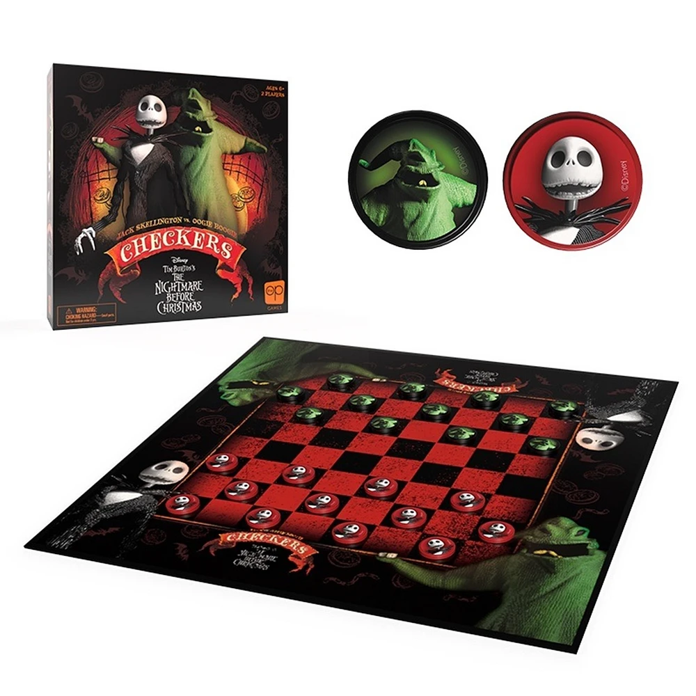 The Nightmare Before Christmas Checkers 