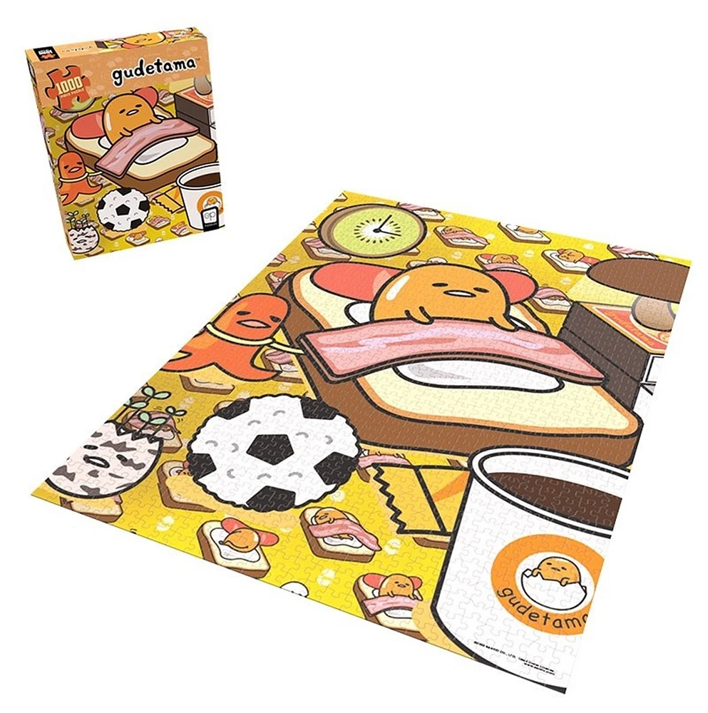 Gudetama Work From Bed 1,000 Piece Puzzle 
