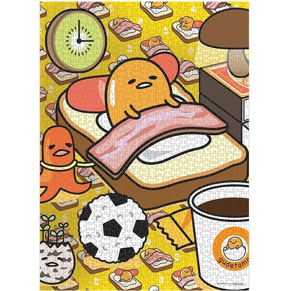 Gudetama Work From Bed 1,000 Piece Puzzle 