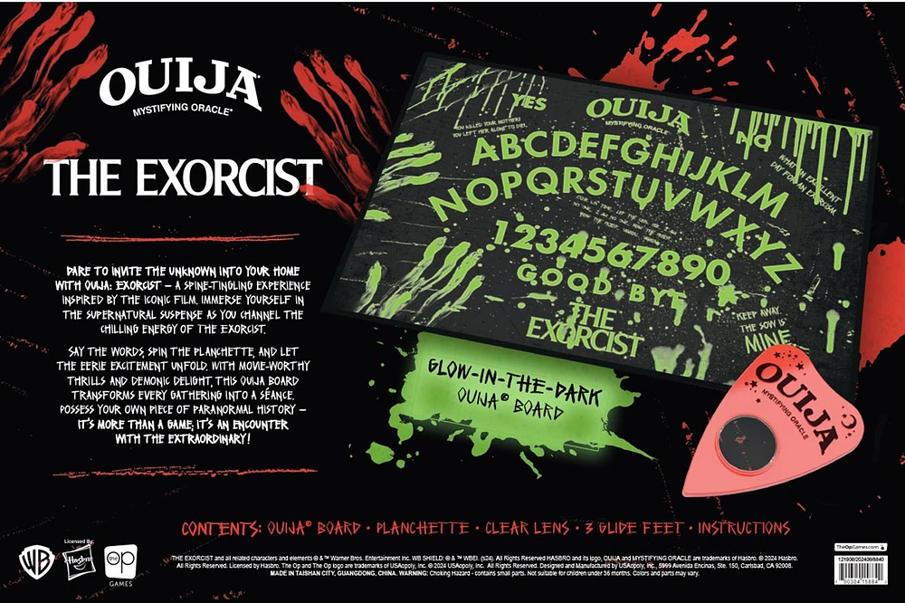 Ouija The Exorcist Board Game 
