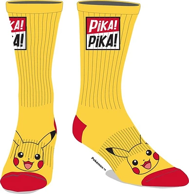 Chaussettes de sport Pikachu pour hommes 