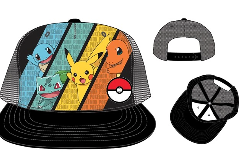 Pokémon Starters Kids Cap 