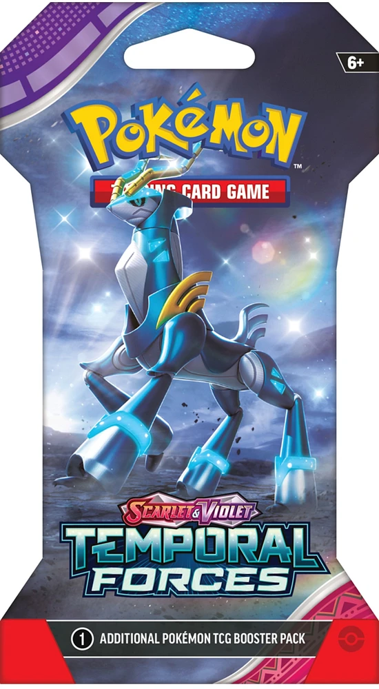 Pokémon Trading Card Game: Scarlet & Violet - Temporal Forces Sleeved Booster – One Variation Chosen at Random
