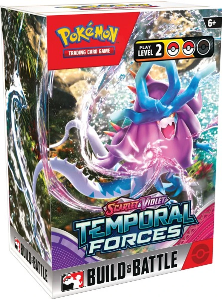 Pokémon Trading Card Game Scarlet & Violet Temporal Forces Build & Battle (French) 