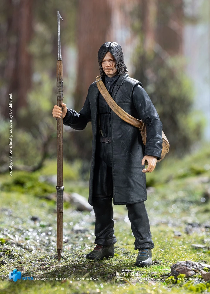 The Walking Dead Daryl Dixon PX 1/18 Scale Action Figure by Hiya Toys 