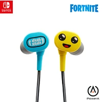 PowerA Wired Earbuds for Nintendo Switch - Fortnite Peely 