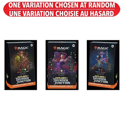 Magic the Gathering: Outlaws of Thunder Commander Deck – Une variation choisie au hasard