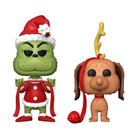 POP! The Grinch Grinch & Max 2 Pack 