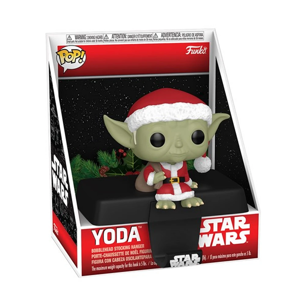 POP! Stocking Hanger Yoda in Santa Outfit