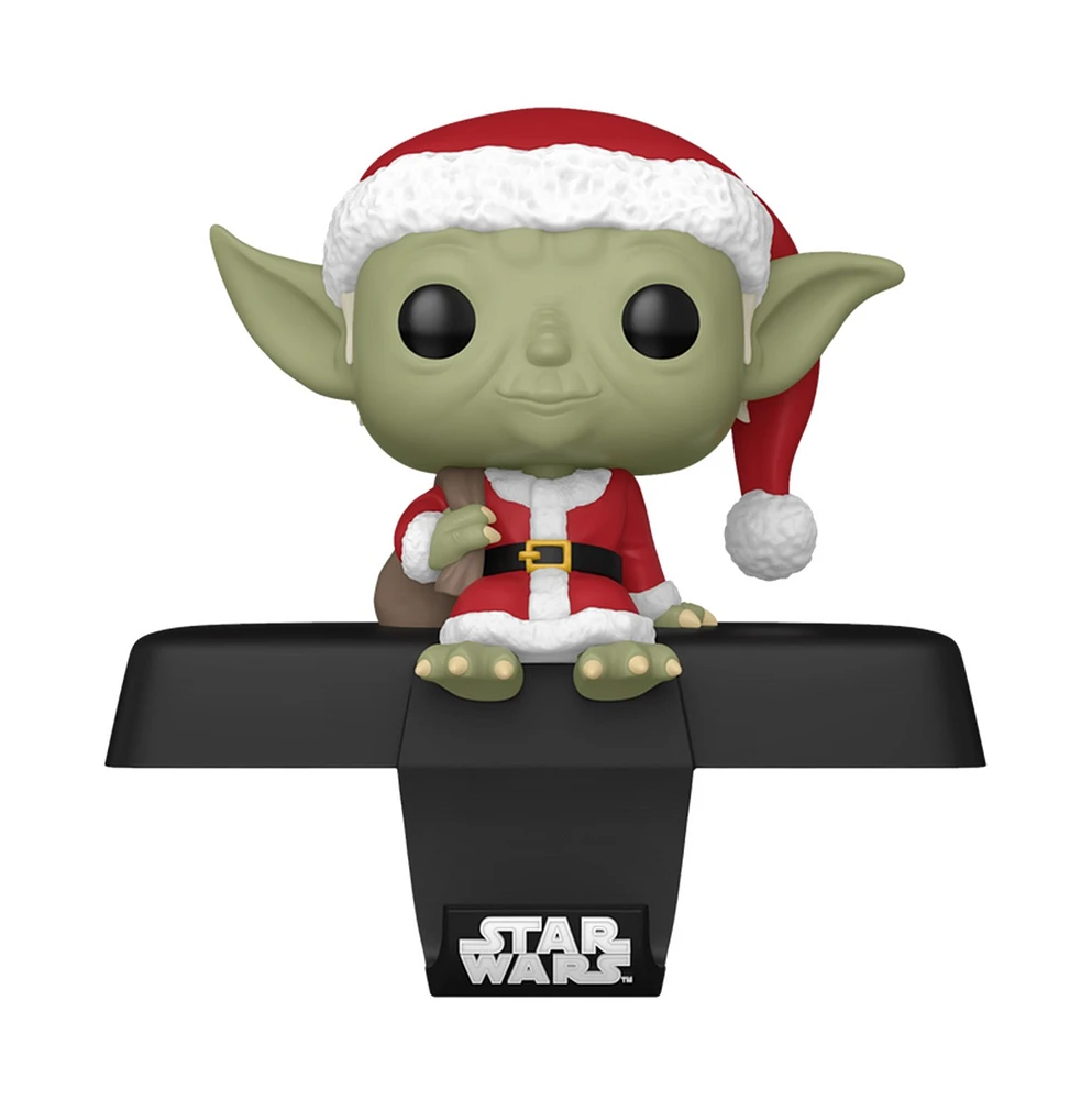POP! Stocking Hanger Yoda in Santa Outfit 