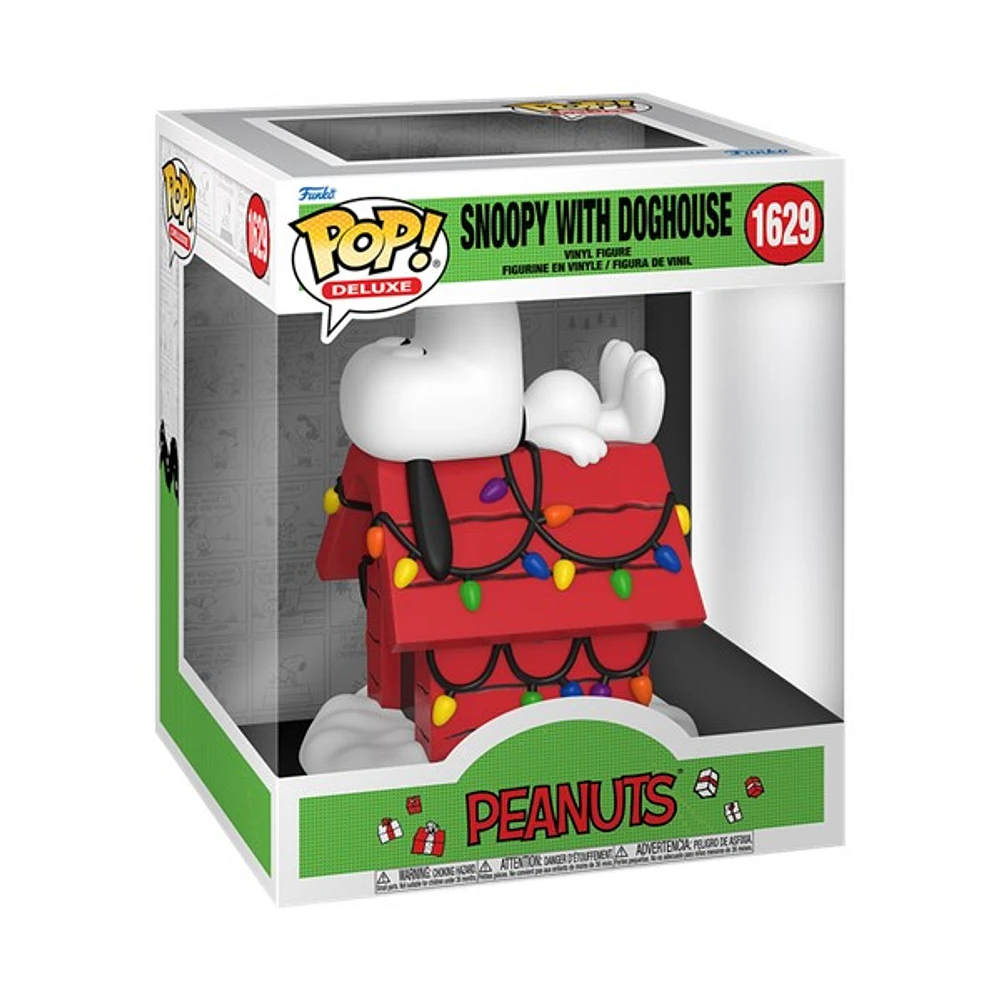 POP! Deluxe Peanuts Snoopy with Doghouse 