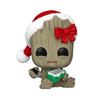 POP! Marvel Groot with Present 