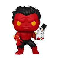 POP! Marvel Red Hulk with Snowman 