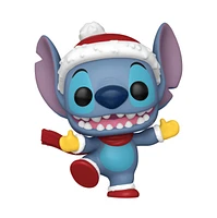 POP! Disney Stitch with Santa Hat 