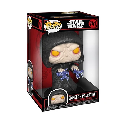 POP! Jumbo Star Wars Emperor Palpatine Force Lightning 