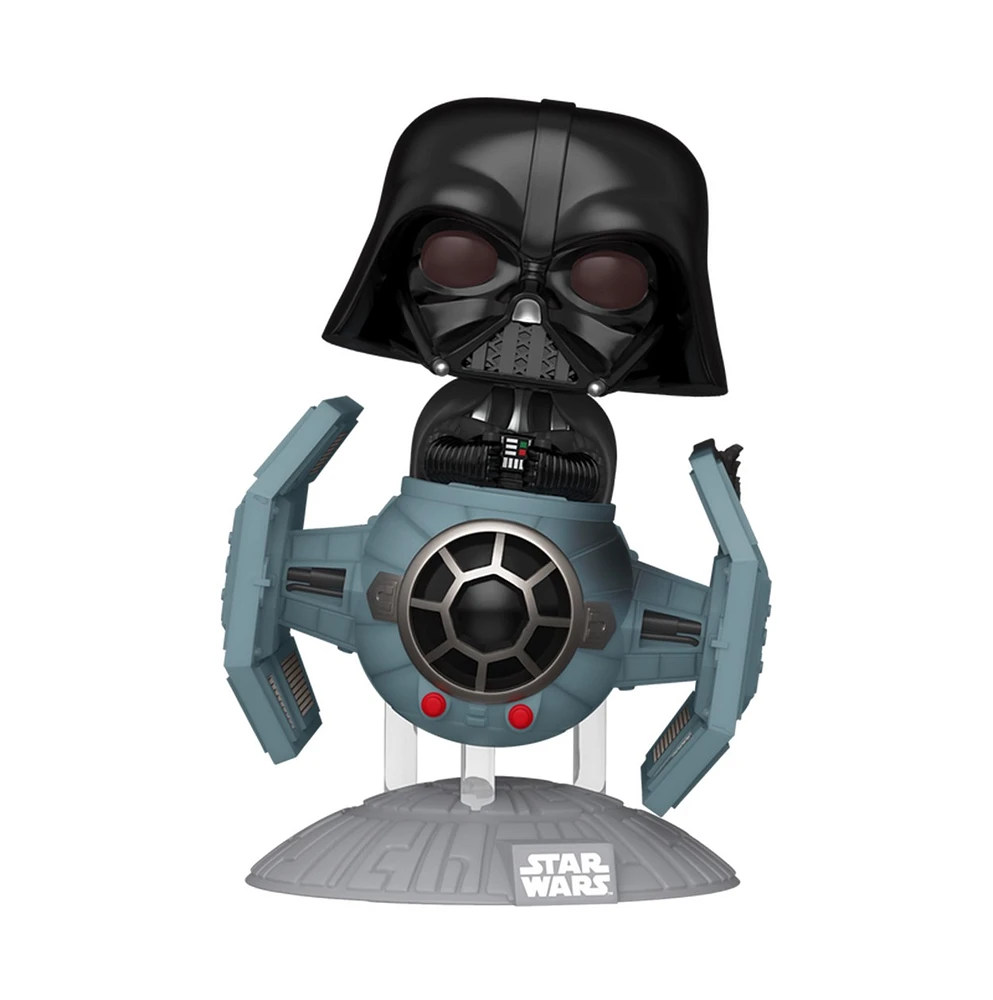 POP! Rides Deluxe Star Wars Darth Vader with Tie Advanced X1 Starfighter 