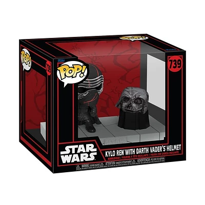 POP! Deluxe Star Wars Kylo Ren with Darth Vader's Helmet 