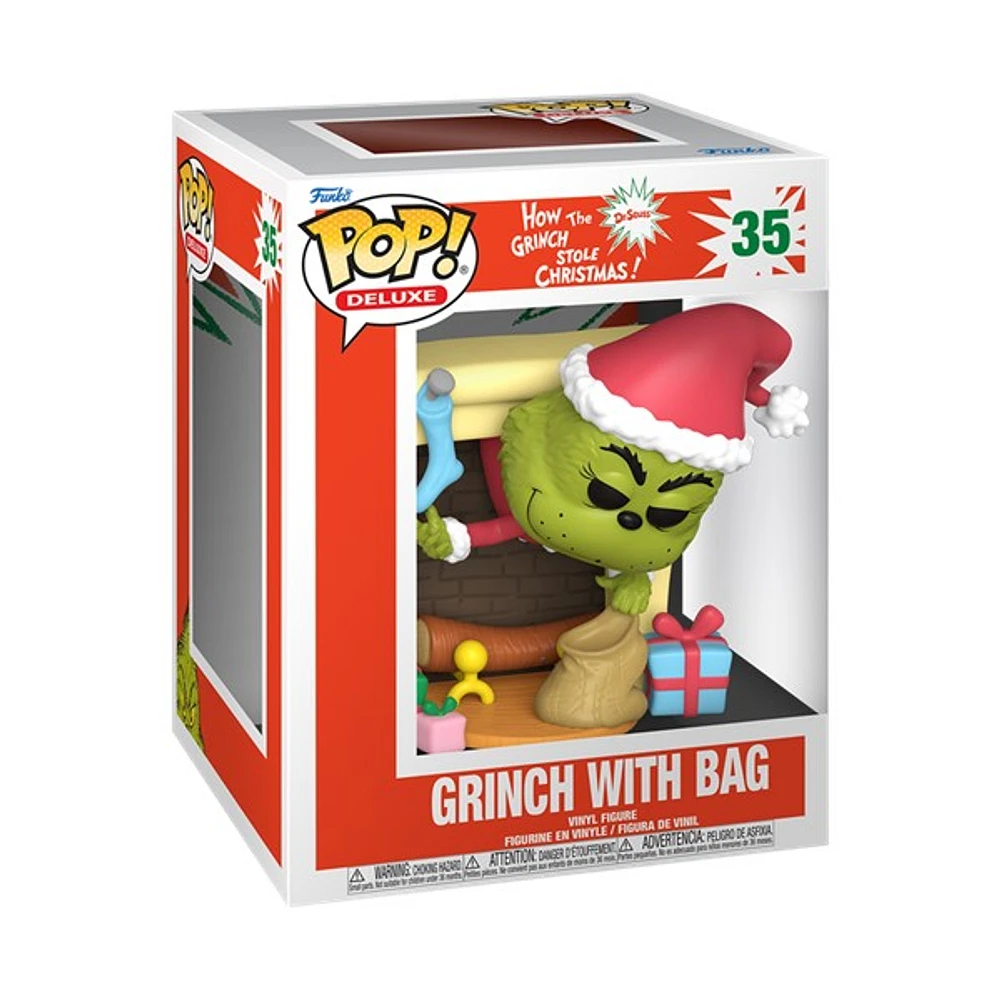 POP! Deluxe Grinch with Bag 