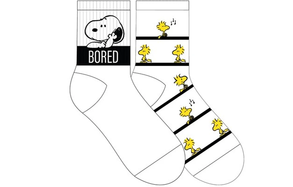 Peanuts: Chaussettes de l'ennui Snoppy 2 Pack