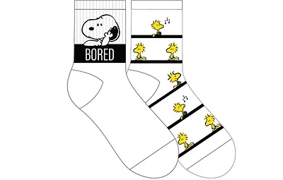 Peanuts: Chaussettes de l'ennui Snoppy 2 Pack 