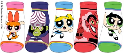 Lot de 4 socquettes Powerpuff pour filles 