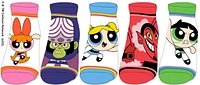 Lot de 4 socquettes Powerpuff pour filles 