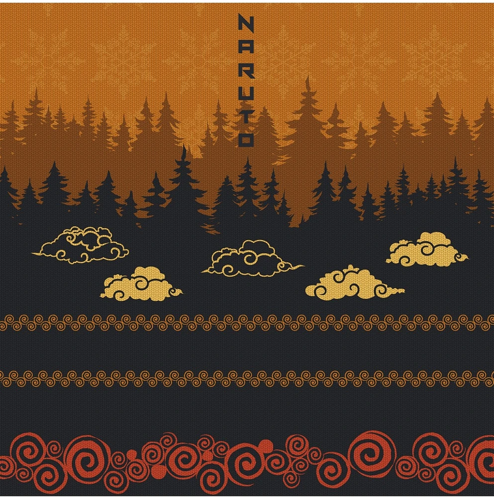 Pull de Noël Paysage Naruto