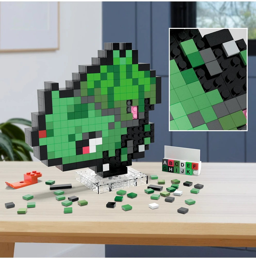Mega Pokémon Pixel-Art: Bulbasaur Building Set 