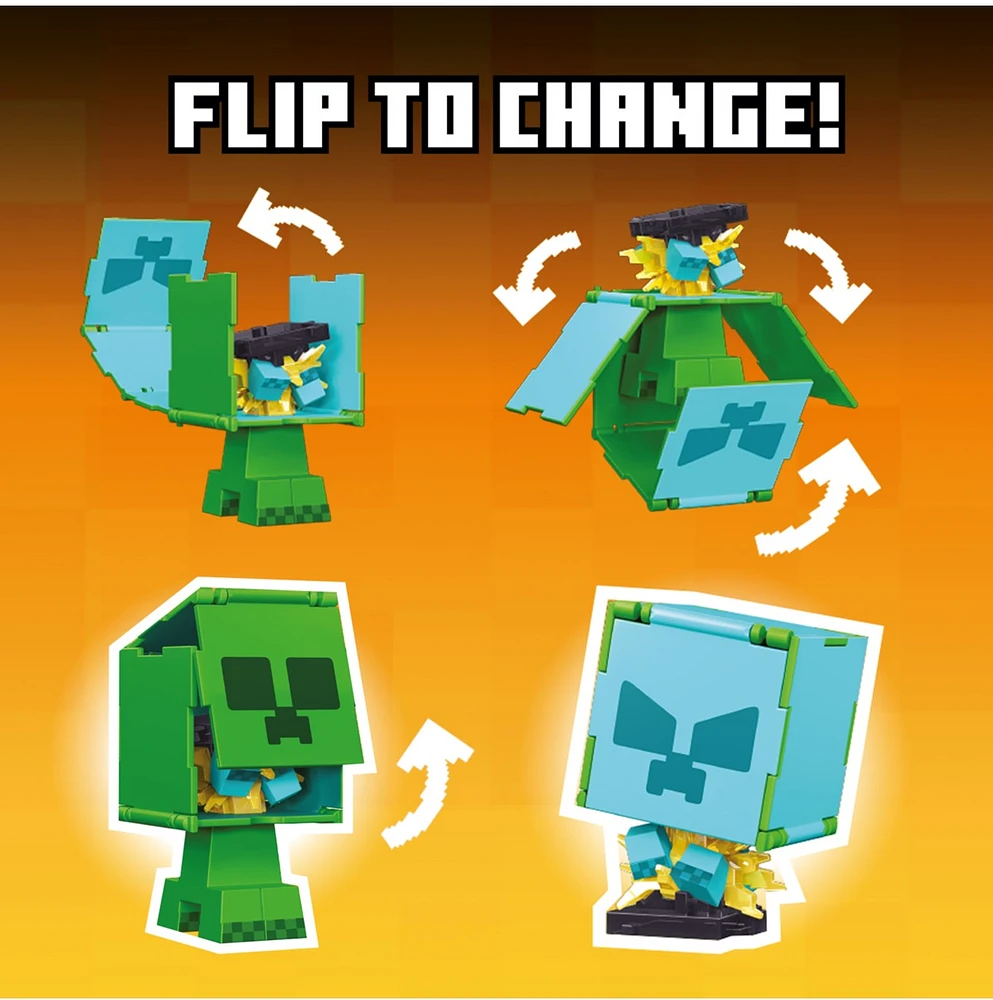 Minecraft Flippin' Figures - Assortiment – Une variation choisie au hasard